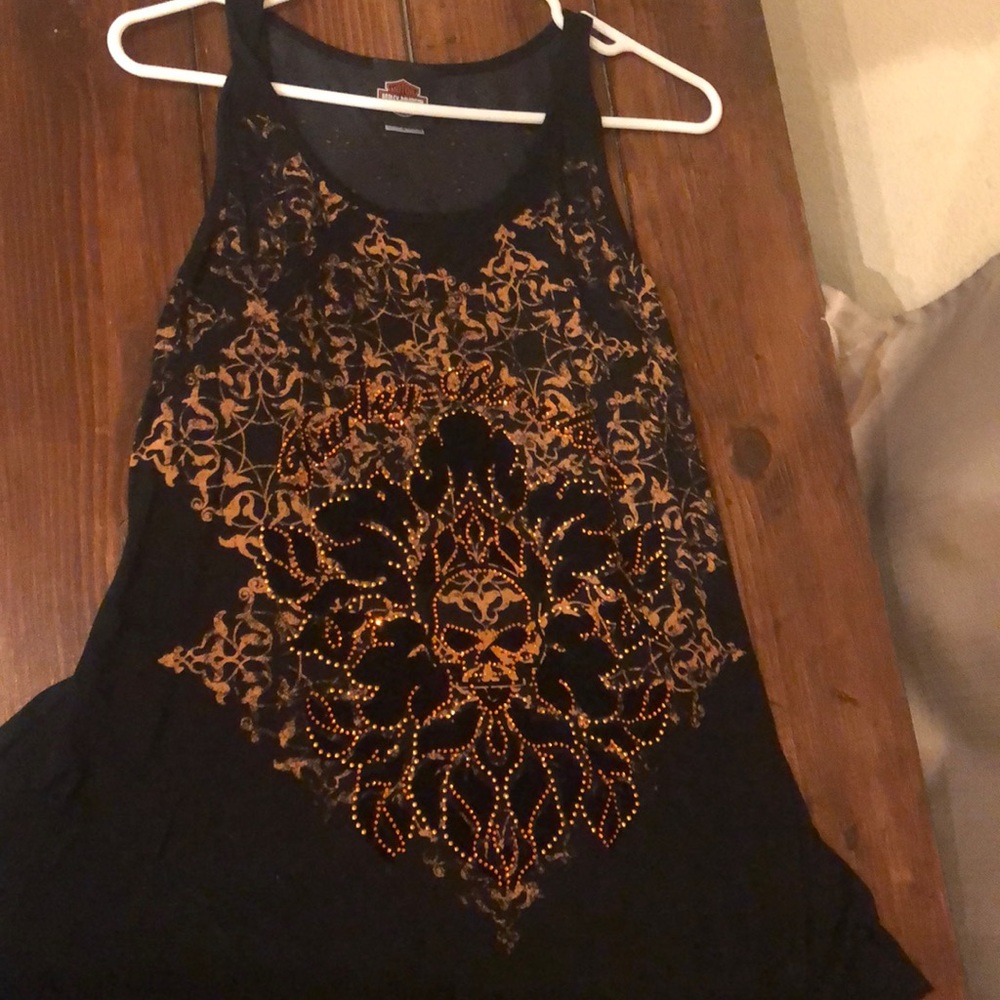 Harley Davidson bling tank